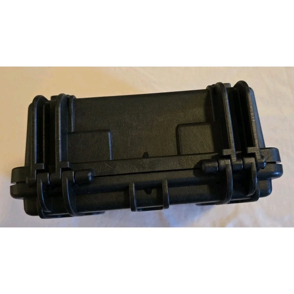 Pure Outdoor Monoprice Weatherproof Hard Case with Foam Black Utility Box